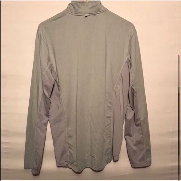 Men’s Reebok Grey 1/4 Zip Pullover Jacket - Picture 3 of 6